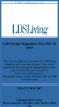 Mobile Screenshot of ldslivingmagazine.com